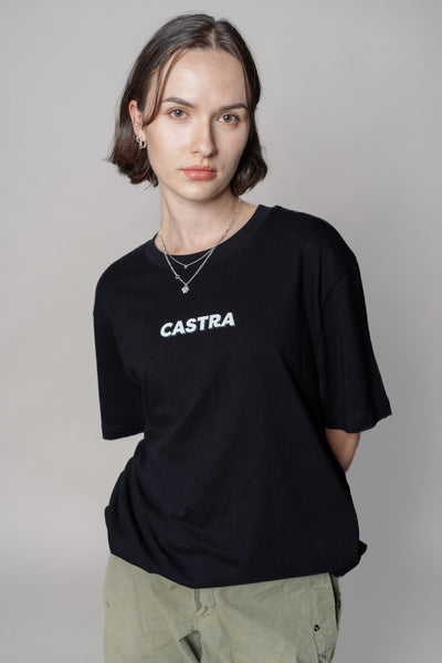 CASTRA ' Diamond Blueprint' Black Tee